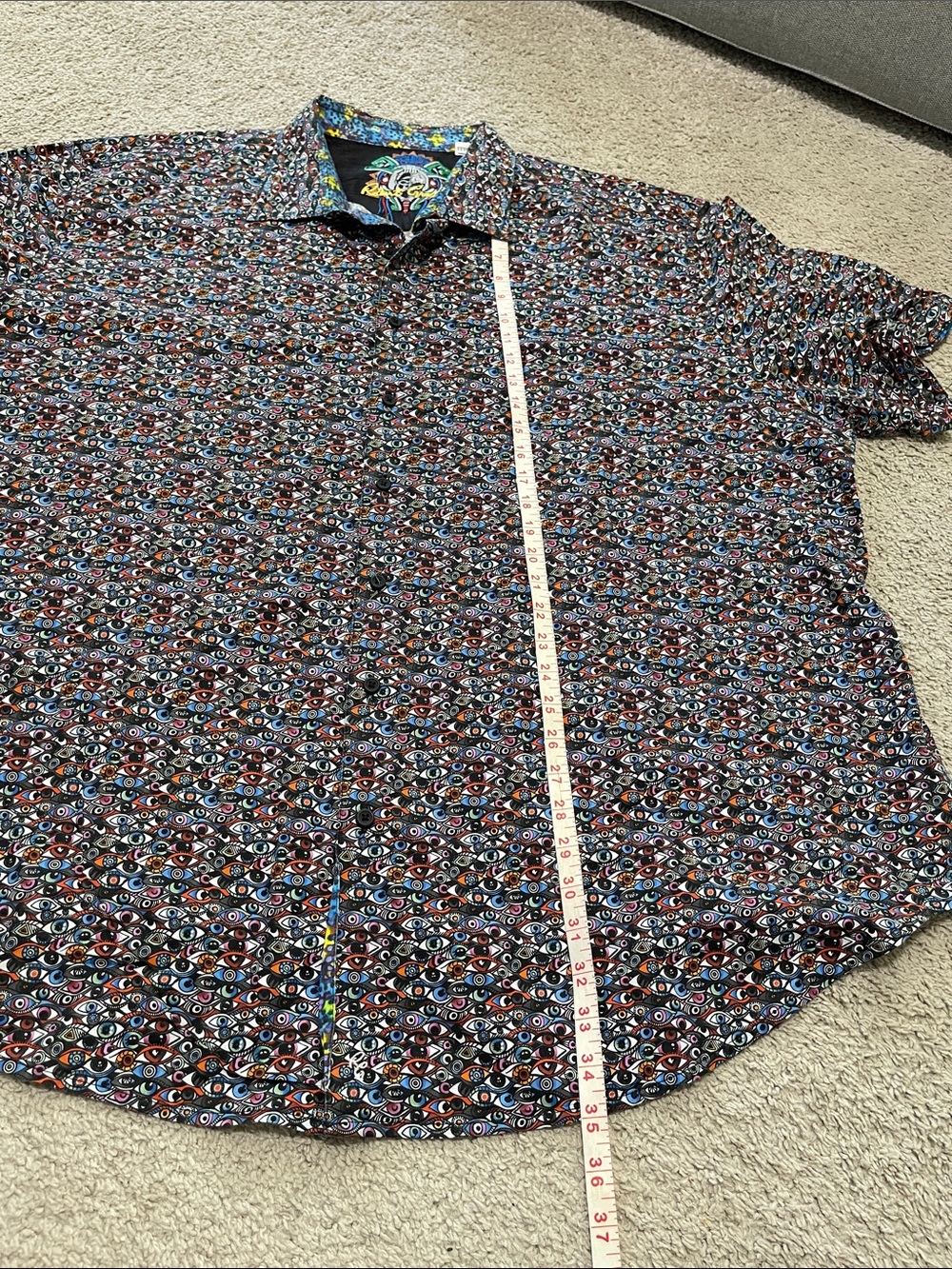 Robert Graham Eyecatching Short Sleeve Shirt - Picture 8 of 9